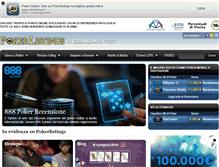 Tablet Screenshot of pokerlistings.it