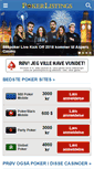 Mobile Screenshot of pokerlistings.dk