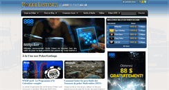 Desktop Screenshot of fr.pokerlistings.com